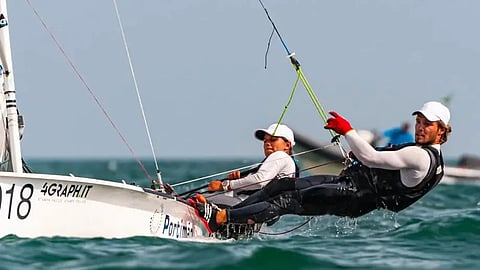 Velejadores portugueses Beatriz Gago e Rodolfo Pires terminam Europeu de 470 no 4º lugar