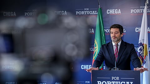 André Ventura convocou jornalistas para falar  de “cancelamentos”  ao partido e  de Mário Centeno.