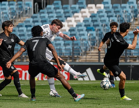 Sporting perde com o Real Madrid e falha a final four da Youth League