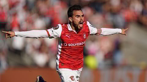 Ricardo Horta bisou na vitória bracarense.