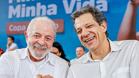 O atual ministro  das Finanças  de Lula da Silva aceitou enfrentar, pela segunda eleição seguida,  o atual governador, o muito favorito Tarcísio de Freitas.