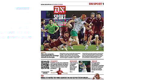 Leia aqui o DN Sport desta sexta-feira, 20 de março