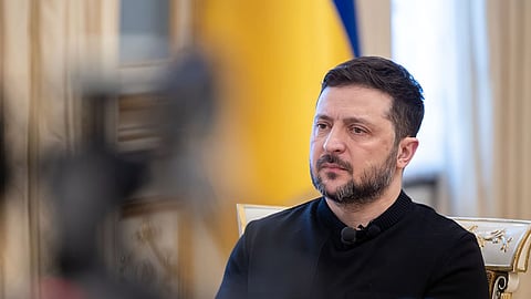 Volodymyr Zelensky, presidente ucraniano