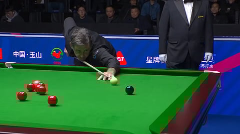 Ronnie O'Sullivan no World Open de Yushan