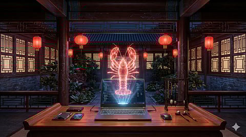 A “Lagosta”, como é conhecido o OpenClaw, é  a ferramenta por trás da explosão de agentes de IA.