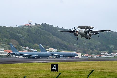 Aviões americanos nas Lajes