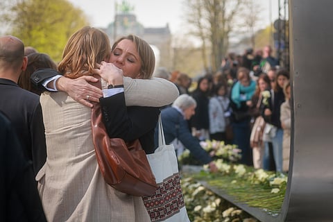 Momentos foram de emoção e solidariedade.