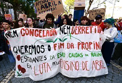 Os estudantes do Ensino Superior têm efetuado várias manifestações a alertar para os problemas do setor.