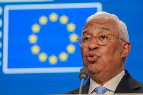 António Costa, presidente do Conselho Europeu.