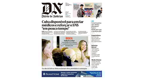 Leia aqui o DN desta quarta-feira, 25 de março