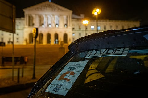 Cerca de dez mil viaturas TVDE circulam nas ruas de Lisboa todos os dias.