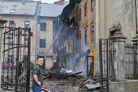 Mais de 200 mil pessoas ficaram sem energia na zona de Chernihiv.