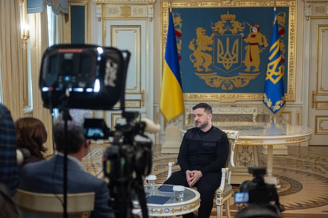 Volodymyr Zelensky disse à Reuters que a região leste do país faz parte da segurança ucraniana.