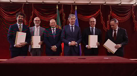 Representantes das entidades promotoras do programa.