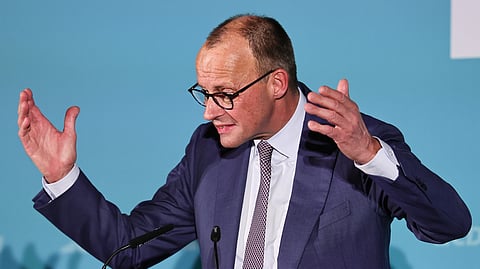O chanceler alemão Friedrich Merz.