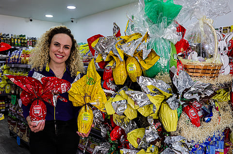 Segundo a brasileira, o “queridinho” deste ano é o ovo sabor Caribe, um clássico de chocolate com banana.