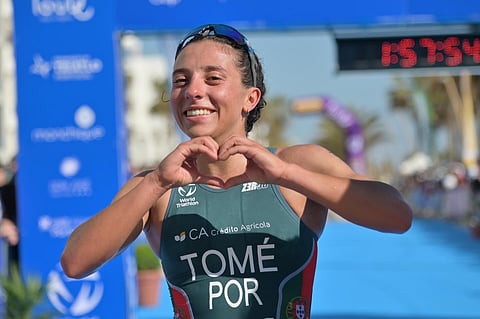 Maria Tomé conquista medalha de prata na Taça da Europa de triatlo em Quarteira 
