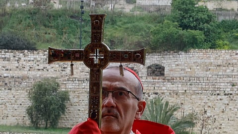  Patriarca Latino de Jerusalém, cardeal Pierbattista Pizzaballa