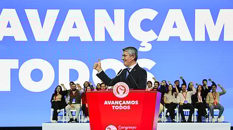 José Luís Carneiro no discurso de encerramento do congresso do PS