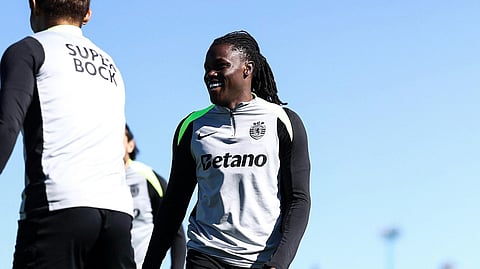 Geovany Quenda regressa aos treinos no Sporting quatro meses após lesão