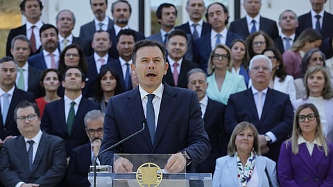 Luís Montenegro assinalou os dois anos da sua governação juntando em São Bento ministros deste e do anterior executivo