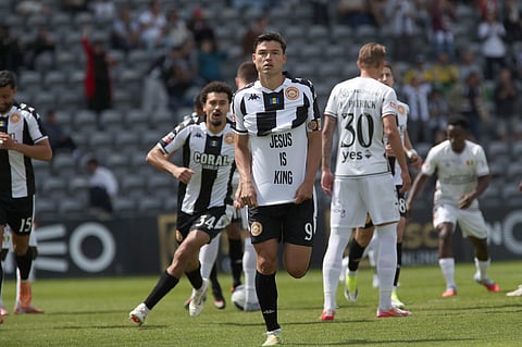 Jesús Ramírez abriu o marcador no Funchal.