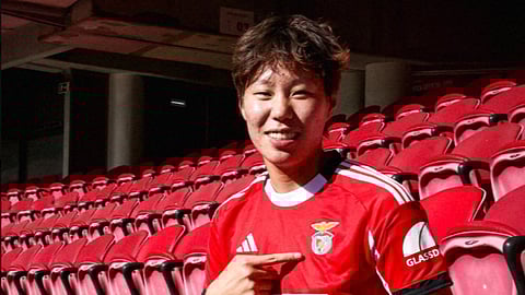 Ziqin Shao reforça a equipa feminina de futebol do Benfica para 2026/27