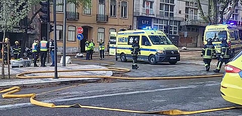 Despiste de viatura no centro de Coimbra faz pelo menos dois mortos