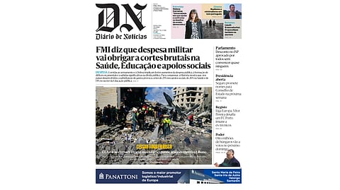 Leia aqui o DN desta quinta-feira, 9 de abril