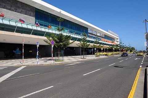 Aeroporto da Madeira sem movimento devido ao vento forte