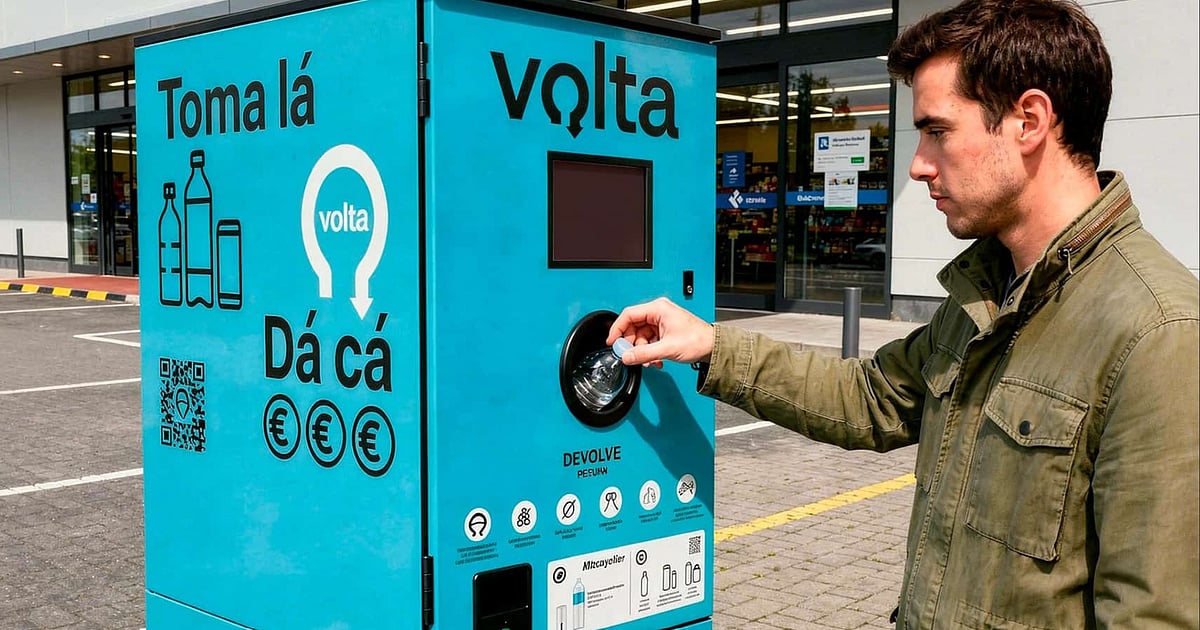 Sistema Volta recolhe mais de 10 milhões de embalagens em dois meses, mas Deco critica falhas de informação aos consumidores