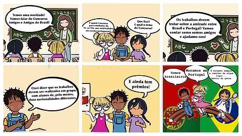 Miúdos da Ponte e o concurso Amigos e Amigas do Brasil