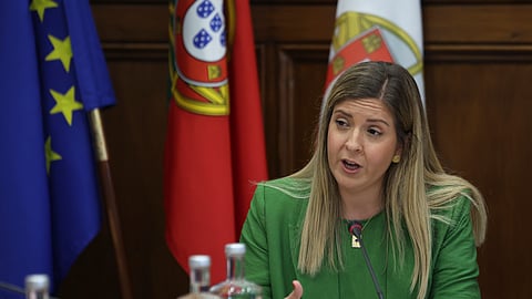 Margarida Balseiro Lopes, ministra da Cultura, Juventude e Desporto.