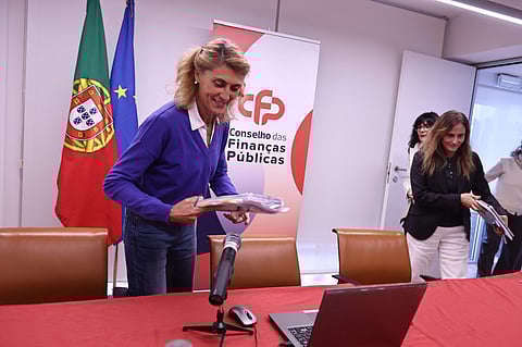Nazaré Costa Cabral, presidente do Conselho das Finanças Públicas (CFP). Lisboa, 15 de abril de 2026.
