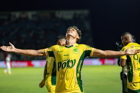 José Aldo, atleta do Mirassol, clube que fez história na última edição do Brasileirão.