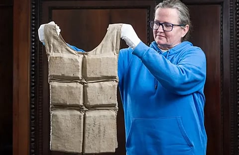 A peça, utilizada pela passageira de primeira classe Laura Mabel Francatelli, foi adquirida por um comprador dos Estados Unidos 