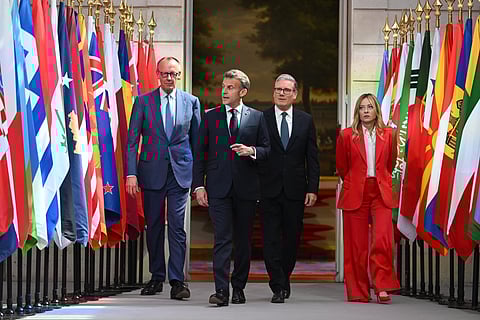 Presidente francês foi o anfitrião de uma cimeira para avaliar situação no Estreito de Ormuz.