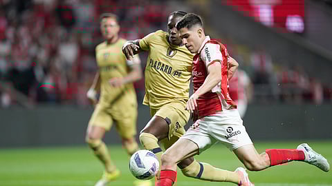 Sp. Braga arranca empate com Famalicão com golo de penálti aos 90+9'