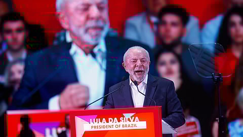 No fim de semana, Lula foi estrela do encontro Mobilização Global Progressista, que juntou líderes de esquerda em Barcelona.