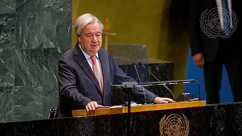António Guterres foi eleito secretário-geral da ONU em 2016 e reeleito em 2021. Deixa o cargo a 31 de dezembro.