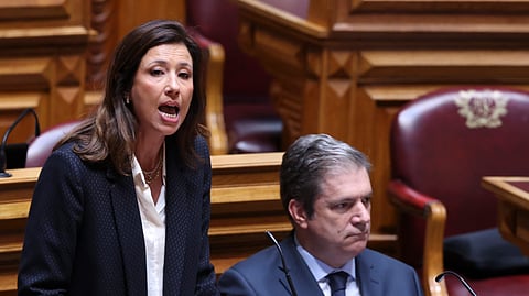 A presidente da Iniciativa Liberal, Mariana Leitão