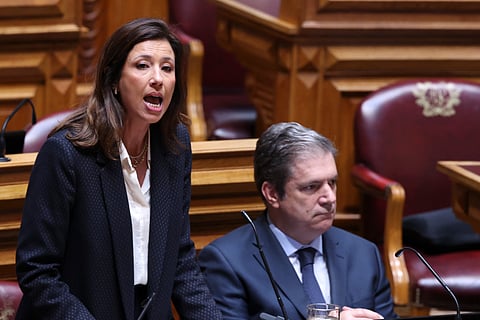 A presidente da Iniciativa Liberal, Mariana Leitão