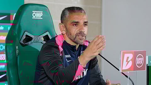 Rui Borges, treinador do Sporting.