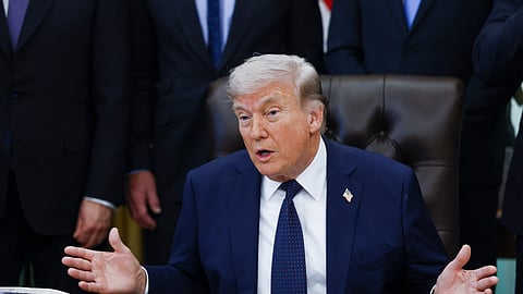 O presidente dos Estados Unidos, Donald Trump