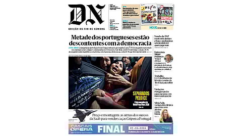 Leia aqui o DN desta sexta-feira, 24 de abril