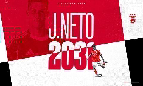 Benfica renova com jovem lateral esquerdo José Neto