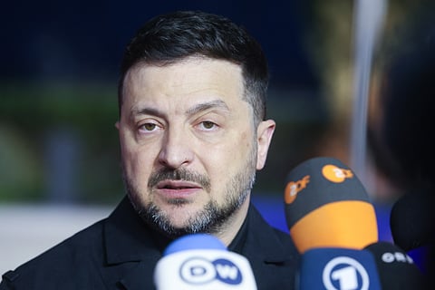 O presidente ucraniano Volodymyr Zelensky.