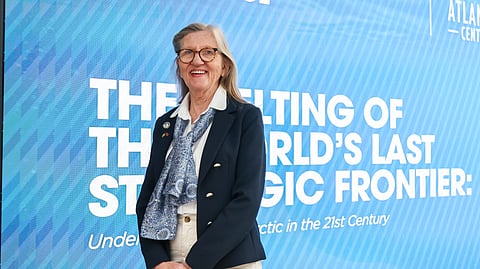 Katarina Gardfeldt foi uma das palestrantes da conferência que decorreu no Instituto Superior de Ciências Sociais e Políticas, em Lisboa.