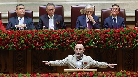 Rui Tavares anunciou no Parlamento uma petição para instalar o Centro Interpretativo do 25 de Abril no Terreiro do Paço.