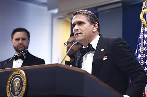 Todd Blanche, Procurador-geral interino, também estava no jantar dos correspondentes.